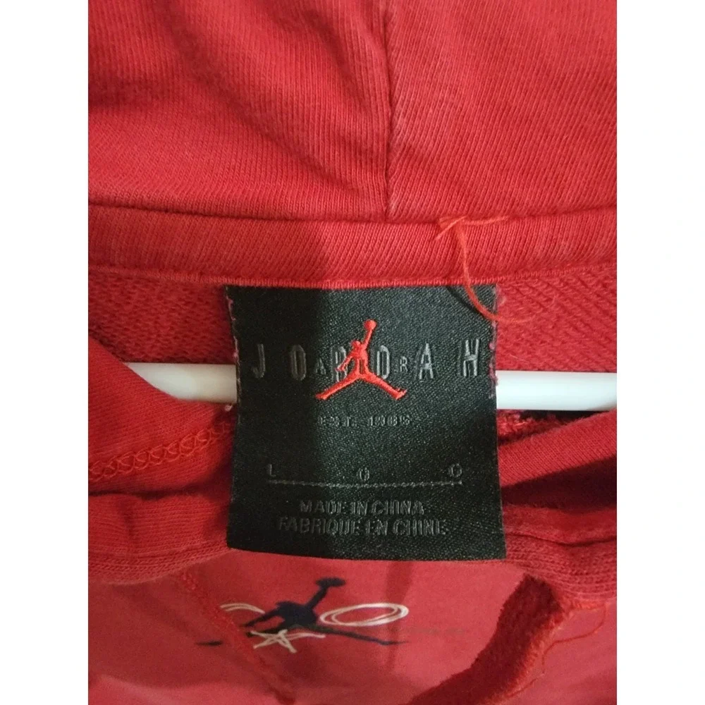 Nike‎ Air Jordan Men's L For The Love Of The Game University Red Hoodie